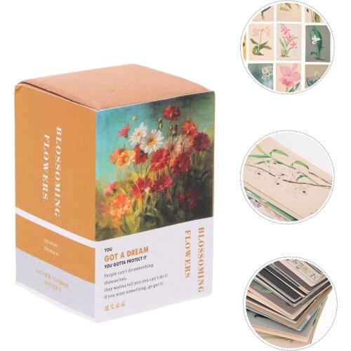 2 Packs Vintage Mini Memos Pretty Writing Cards Practical Collection Papers