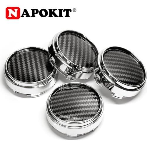 4pcs Quality 66mm(62mm) Plastic Chrome Resin 3D Carbon Fiber Pattern Car Wheel Center Caps Tyre Rim Hub Cap Cover Car Hubcaps