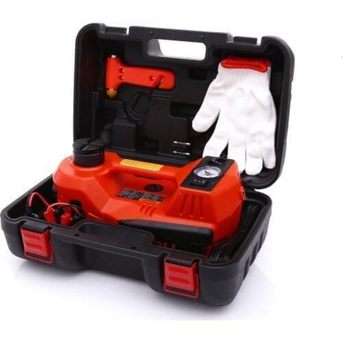 Car electric jack Car equipment 12V car jack Jack set Electric wrench