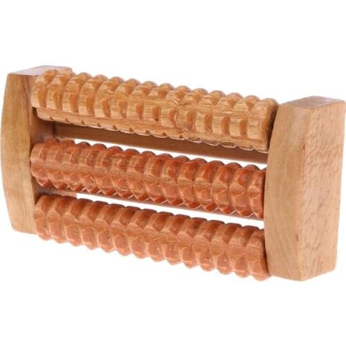 Wooden Foot Massage Roller Massage Feet Plantar Fasciitis Roller Reflexology