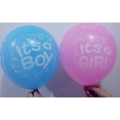 Hot Happy birthday decoration balloon clear Blue balloon Helium Balloons It is boy Baby 1st Birthday latex balloons