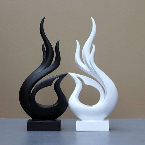CREATIVE ABSTRACTION MODERN CRAFT MODEL FIGURINES & MINIATURES RESIN DECORATION CRAFTS FENG SHUI FOR HOME DECOR ACCESSORIES