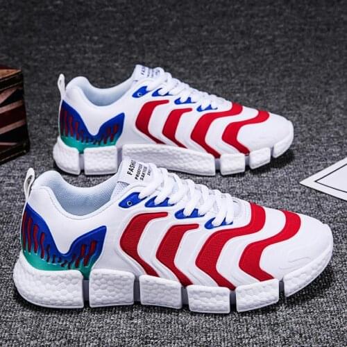 Summer Light-up Sneakers for Men Sport Shoes Male Running Shoes Mens White Sports Shoes Footwear Walk Athletic Tennis GMA-0979