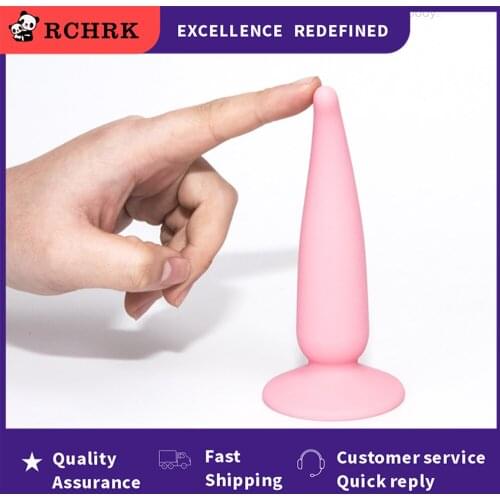 Adult Sex Toys Silicone Anal Plug with Strong Suction Cup Dildo Masturbation Anal Vaginal Stimulator Butt Plug Adult Sex Produt