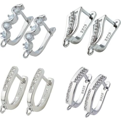 Peixin earrings 2020 hook hypoallergenic earring making supplies for DIY handmade women tassel crystal earrings jewelry findings