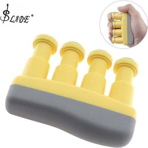 SLADE Portable Colorful Finger Exerciser Tension Hand Grip Trainer Music Instrument for Guitar Bass Piano Accessories