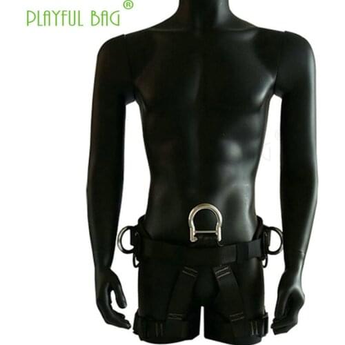 Outdoor half-body waistguard high-altitude operation rescue climbing High strength polyester seat belt ZL21