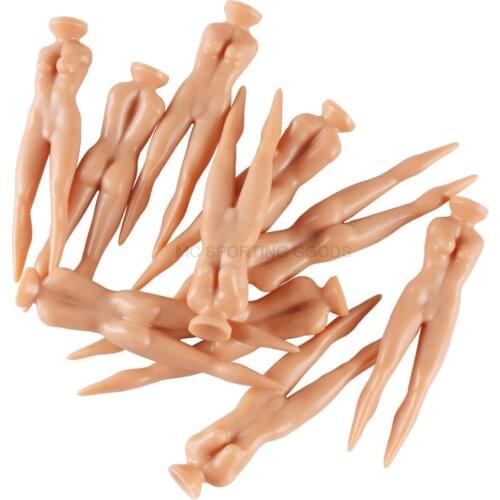 10Pcs/bag golf tees Plastic Novelty Joke Nude Lady Golf Tee Practice Training Golf Tees dropshipping new for golfer