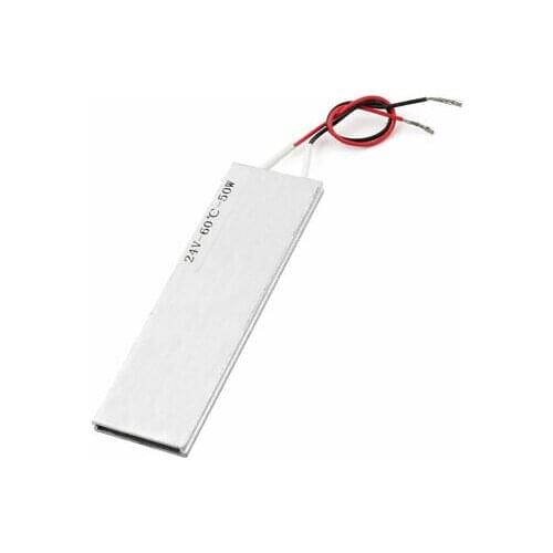 Vehical DC 24V 50Watt 60C PTC High Power Heating Element Heater 100x30x6mm