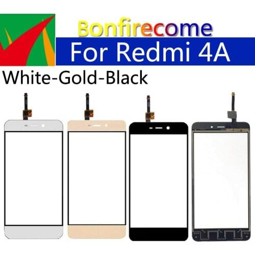 10Pcs\lot Touchscreen For Xiaomi Redmi 4A Redmi4A Touch Screen Panel Sensor LCD Display Glass Lens Panel Touchscreen Digitizer
