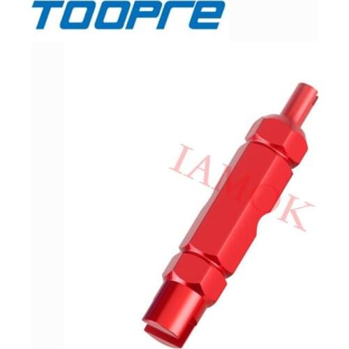 TOOPRE Mountain Bike Ultra Light Colour 8.2g 3 in 1 Valve Disassembly Tool Iamok Aluminium Alloy Valves Wrench Bicycle Parts