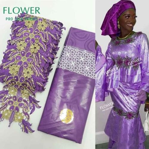 5+5 Yards 3D Vintage Beads Ribbon For Crafts And Original Bazin Riche Lace For Women Sewing Party Clothing Bazin Riche Lace