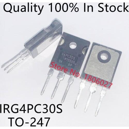 5PCS/lot G4PC30S IRG4PC30S TO-247 600V 18A Spot hot sale