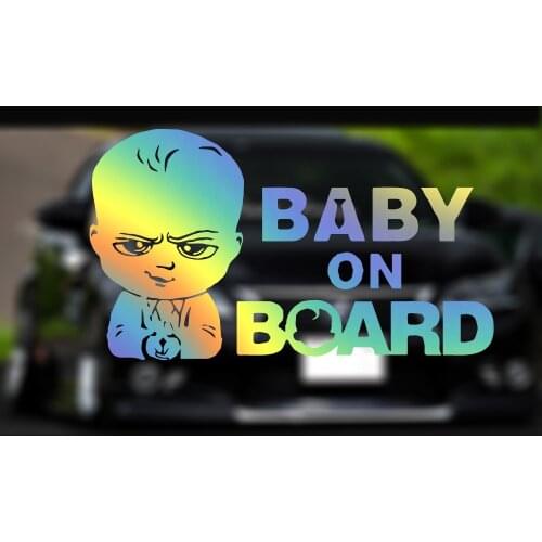 Car sticker Baby On Board Funny Decal Stickers For Car Funny Ussr Car-Styling Auto Sticker And For Windows Body Decoaration