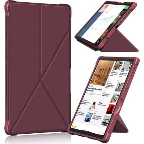 For Samsung Galaxy Tab A7 Lite 8.7" SM-T220/T225 Case Magnetic Adjustable Folding Smart Cover Funda Para Tablet case+Free stylus