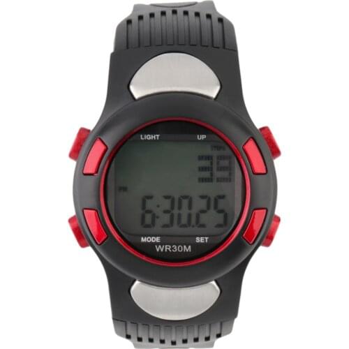 Infrared Digital Heart Rate Monitor Watch Pulse Meter Sport Calorie Tester Business Casual Relogio
