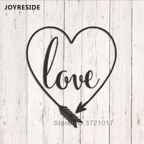 Love Wedding Stickers Floor Decals Wedding Decoration Love Arrow Words Warm Decor Wedding Romantic Pattern Decals Vinyl M479