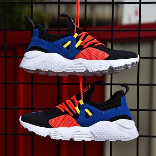 2019 New Running Shoes Unisex 35-47 Big Size Men Sneakers Jogging Zapatillas Lace Up Marathon Shoes Outdoor Lightweight Sneakers