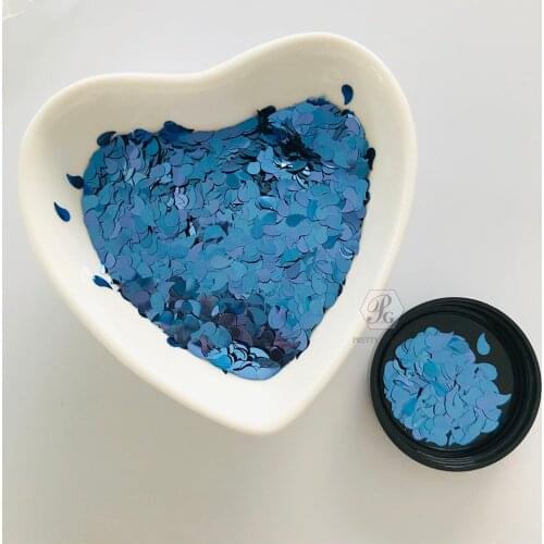 PrettyG 1 Box Water Droplets Glitter Sequins for Resin DIY Making Art Craft Nail Makeup Decoration Accessories B0709