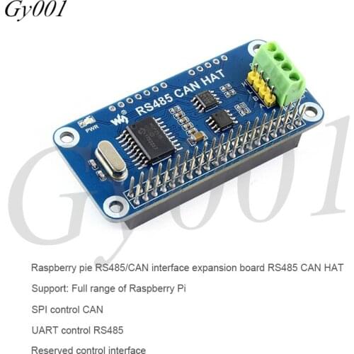 Raspberry Pack 3 Generation 3b Extension Board RS485 SPI CAN Bus Module UART Communication Module