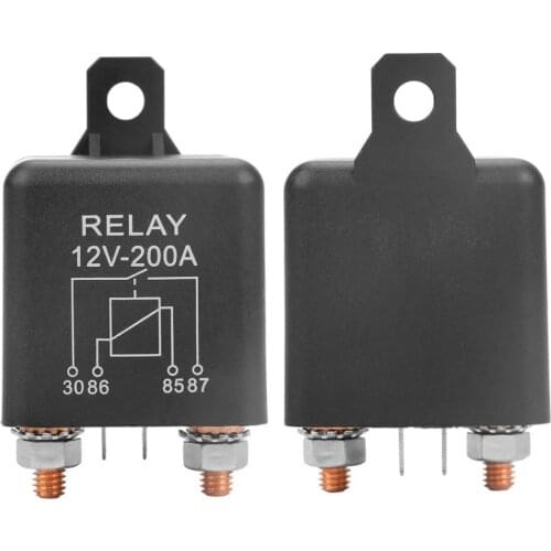 Car Truck Motor Automotive Relay 24V/12V 200A/100A/120A Continuous Type Automotive Modular Relay