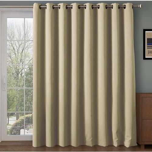 Rose Home Fashion Modern Blackout Thermal Insulated Curtain Antique Bronze Grommet Top for Bedroom/Living Room Soild Drapes
