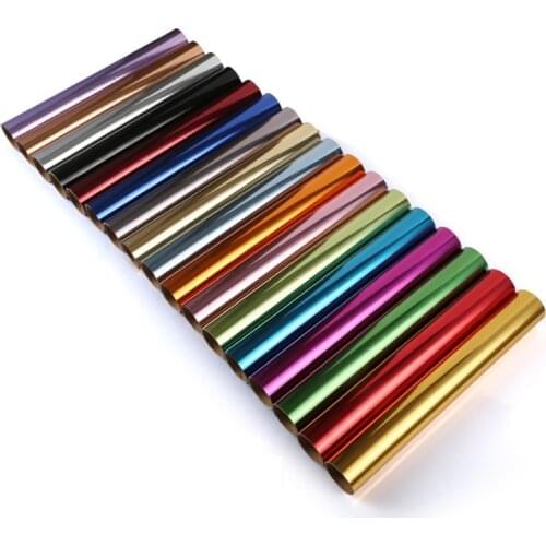 25cm*25cm PET heat transfer Soft bronzing vinyl film T-shirt Iron On HTV Printing number patterns sportswear Home decoration