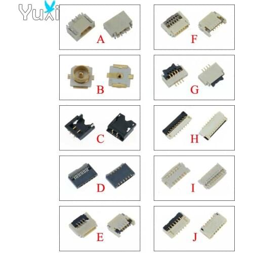 YuXi 2pcs Replacement PCB Board FPC Connector Socket Clip For Nintend Switch NS Joy-Con Controller PCB