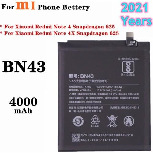 ZQTMAX Xiaomi Redmi 4X Phone Batteries