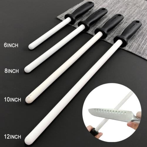 1pcs knife sharpening rod Ceramic knife sharpener with ABS handle sharpener sharpening steel Convenient and quick Kitchen tools