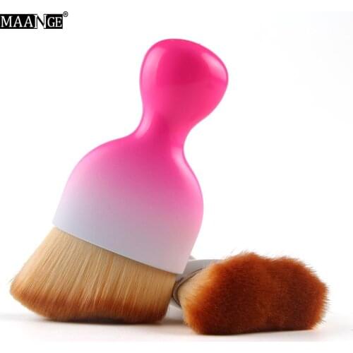 1PCS Contour Foundation Brush S Shape Cream Blush Loose Powder Makeup Brushes Multifunctional Cosmetic Make Up Brush Beauty Tool