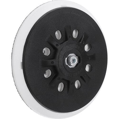 1PC Sanding Disc 6 inch 150mm 17 Holes Sandpaper Polishing Disk Accessories Self Adhesive Back Plate with Heat Emission Holes