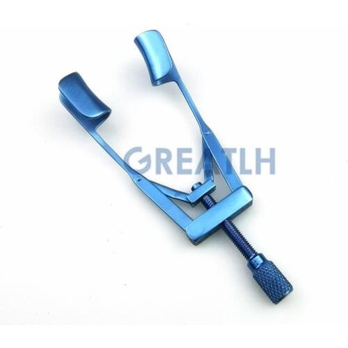 1pcs Titanium Lieberman Solid eye Speculums ophthalmic surgical eye instrument