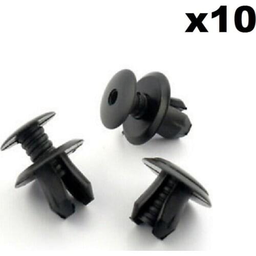 10x For FORVW Volkswagen T4 T5 Transporter Eurovan Black Trim Panel Van Lining Clips