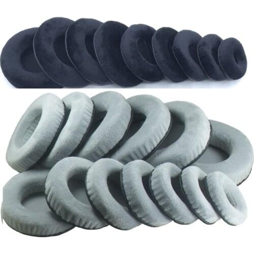 Velvet Foam Ear Pads Cushions 60 65 70 75 80 85 90 95 100 105 110 115 120MM Replacement Earpads for SONY for Sennheiser AKG
