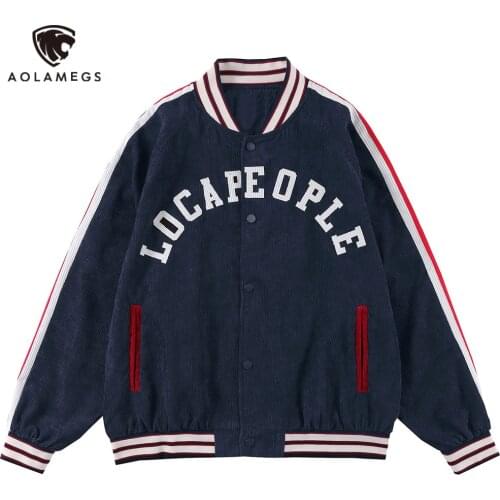 Мужские вельветовые куртки Aolamegs China At AliExpress