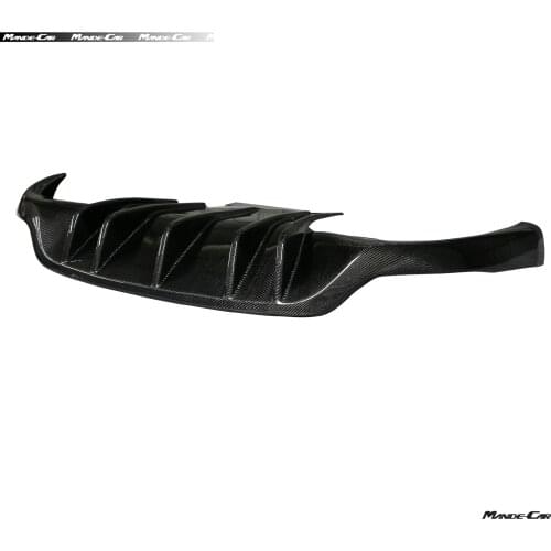DMC Style Carbon Fiber Rear Bumper Lip Diffuser Rear Valance For Maserati GranTurismo