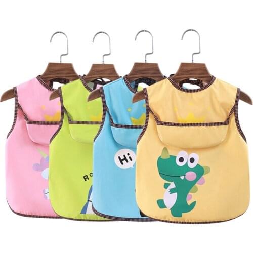 Kids Baby Bandana Drool Bibs Boys Girls Cartoon Wearable Waterproof Apron Newborn Infant Feeding Saliva Towel Babies Burp Cloths