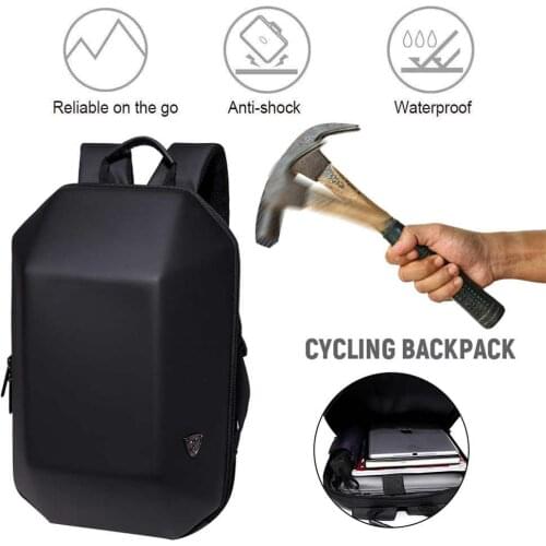 Motorcycle Seat Pack Travel Backpack Sport BagMen Hard Shell Backpack Waterproof Anti Theft Car Travel Bags Alien Casual Laptop