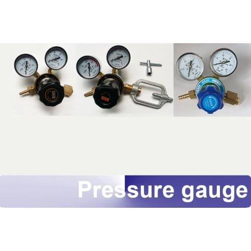 G5/8'' oxygen pressure gauge, acetylene reducer, hydrogen pressure meter, pure copper reducing valve
