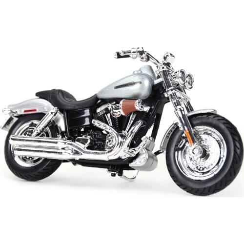 Maisto 1:18 2009 FXDFSE CVO Fat Bob Die Cast Vehicles Collectible Hobbies Motorcycle Model Toys