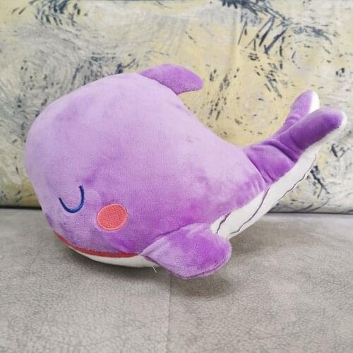 Kpop Purple Whale Animal Stuffed Doll SUGA JIMIN V JUNGKOOK JIN RM JHOPE Cute Plush Cushion Pillow Gift