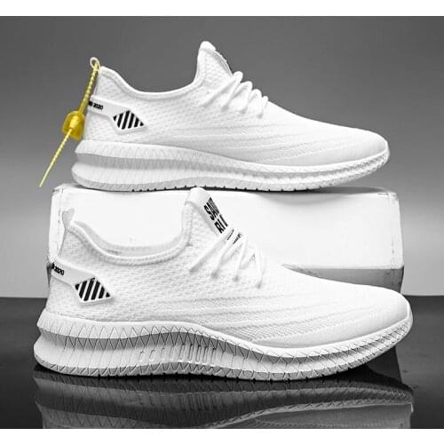 Sneakers Men Shoes Breathable Lightweight Sports Running Shoes for Man Black White Soft Mens Athletic Shoes