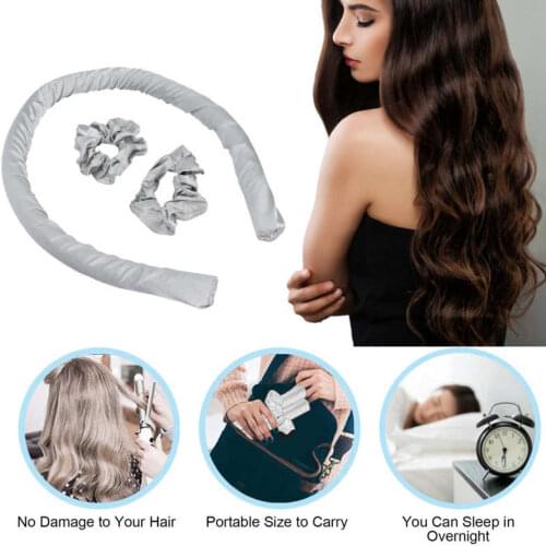 DIY Sleeping Hair Curling Tool Heatless Hair Roller No Heat Hair Curlers Headband