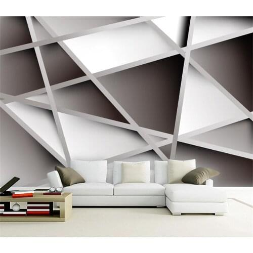 Beibehang Custom wallpaper fashion Nordic style modern minimalist fashion abstract geometric pattern background papel de parede