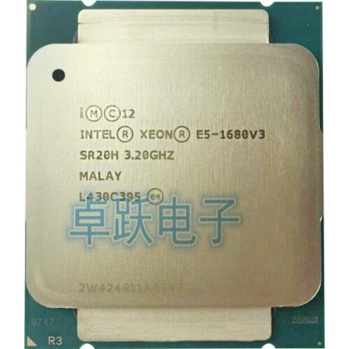 E5-1680V3 Original Intel Xeon E5-1680 V3 E5 1680 V3 3.20GHz 20M 8CORES 22NM LGA2011-3 140W Processor free shipping