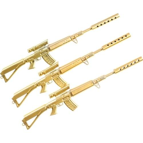 3pcs Creative Machine Gun Style Gel Pen Cute Student Gift Water-Based Pen Strange Signature Pen Children Learning Stationery