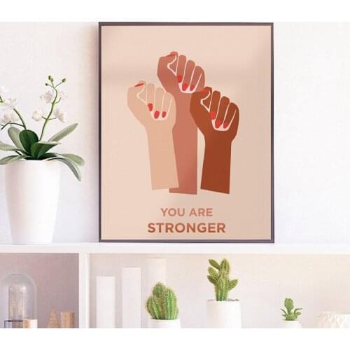 Nordic Feminism Posters And Prints Abstract Wall Art Canvas Painting Wall Picture For Girls Room Decor Gifts For Girls