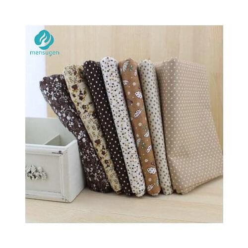 Half meter Width 150cm Brown Cotton Fabric Sewing Tissus Telas to Patchwork Tilda Doll Cloth Decorative Craft Cloth Material