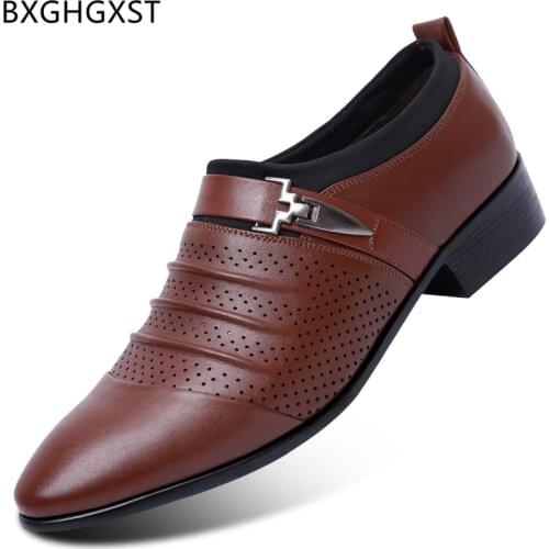2021 Italian Oxford Shoes For Men Designer Mens Dress Shoes Men Pointed Toe Wedding Dress Shoes 2021 Classic Derbies Man Loafers